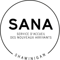 Logo SANA, Service d'accueil des nouveaux arrivants de Shawinigan